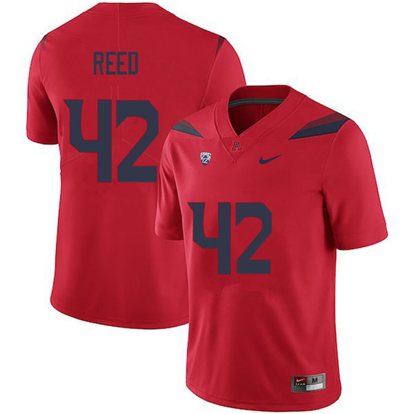 Men #42 Brooks Reed Arizona Wildcats College Football Jerseys Sale-Red - Click Image to Close